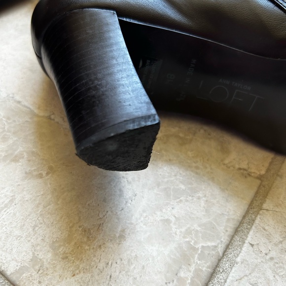 Ann Taylor LOFT brown leather boots Size 8 - Picture 7 of 12